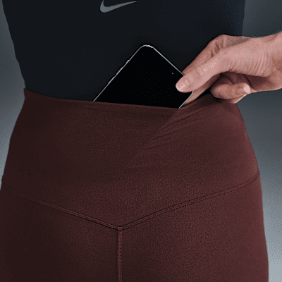 Leggings de tiro alto acampanados para mujer Nike Zenvy
