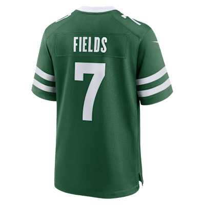 Jersey Nike de la NFL Game para hombre Justin Fields New York Jets