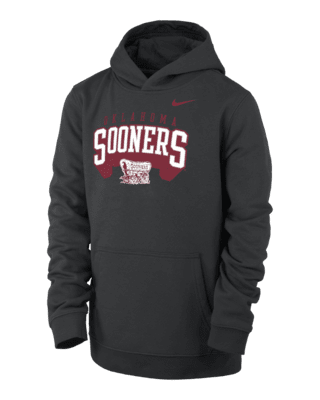 Подростковое худи Oklahoma Club Fleece Big Kids' (Boys') Nike College Pullover Hoodie