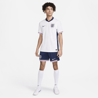 イングランド (メンズ チーム) 2024/25 スタジアム ホーム メンズ ナイキ Dri-FIT サッカー レプリカ ユニフォーム