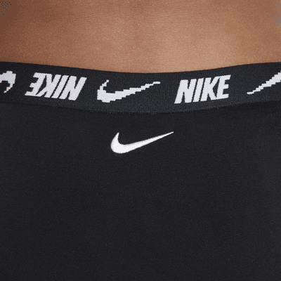 Nike midkinizwemkleding met gekruiste banden voor meisjes