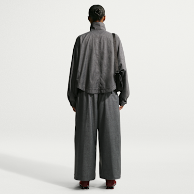 Pants de tejido Woven de tiro medio oversized para mujer Nike Sportswear