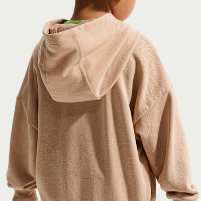 Conjunto de 2 piezas con sudadera sin cierre de French Terry oversized infantil Nike Sportswear In The Zone