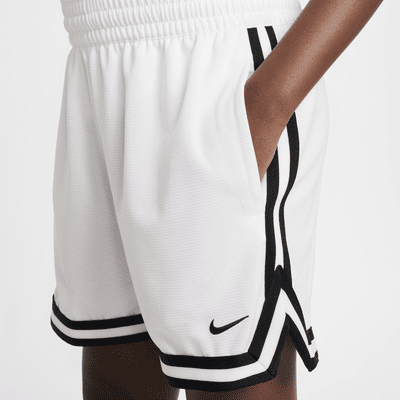 Shorts de básquetbol de 13 cm para niños talla grande Nike DNA