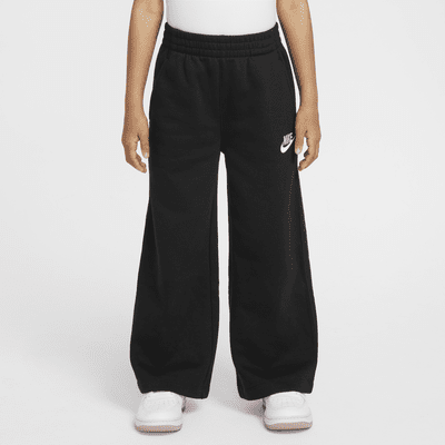 Nike Sportswear Club Little Kids' Fleece Wide Leg Pants