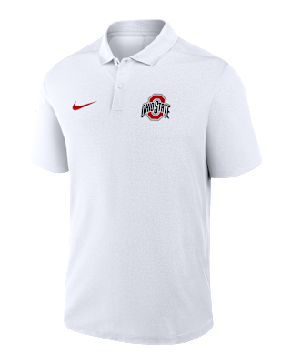 Мужские  Ohio State Primetime Victory Primary Logo Nike Dri-FIT College Polo