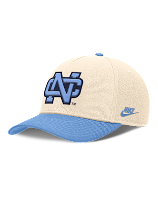Мужские  North Carolina Primetime Rise Academic Nike Dri-FIT College Adjustable Hat