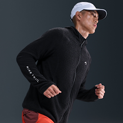 Nike Trail Men's Dri-FIT Fleece Running Jacket