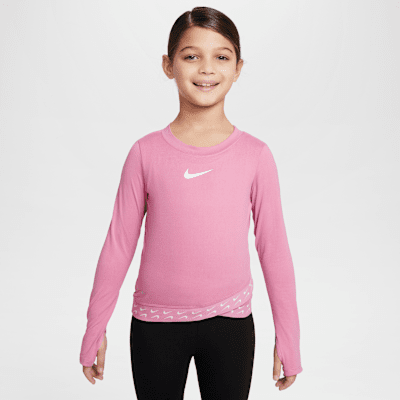 Playera con dobladillo para niños de preescolar Nike Dri-FIT "All Day Play"