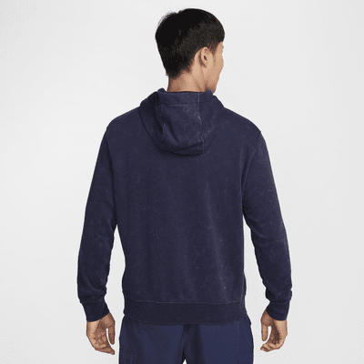 Felpa pullover in French Terry con cappuccio Nike Football Inter Club da uomo – Terza