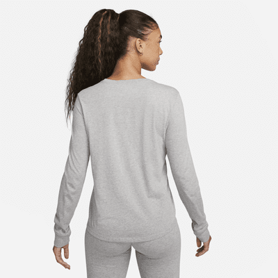 Playera de manga larga para mujer Nike Sportswear Premium Essentials