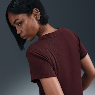 Nike Sportswear Women's Tight Ribbed Short-Sleeve T-Shirt