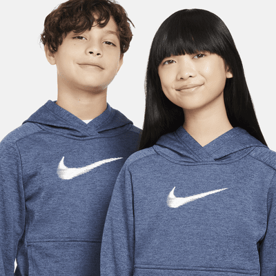 Nike Multi+ Older Kids' Therma-FIT Pullover Hoodie. Nike AU