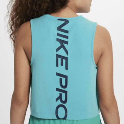 Dívčí tréninkové tílko Nike Pro Dri-FIT