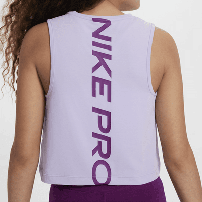 Canotta da training Dri-FIT Nike Pro – Bambina/Ragazza