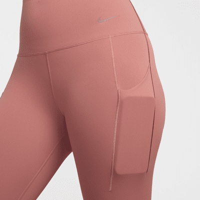 Nike Universa Leggings de 7/8 de talle alto y sujeción media con bolsillos - Mujer