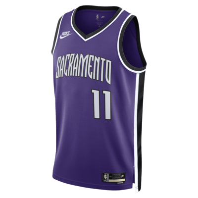 Jersey Nike Dri-FIT de la NBA Swingman para hombre Domantas Sabonis Sacramento Kings 2024/25 Hardwood Classics