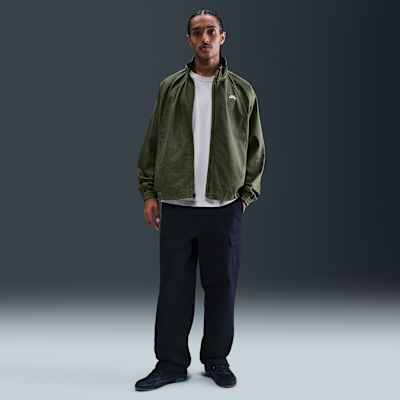 Nike SB 丹寧全長式拉鍊田徑外套