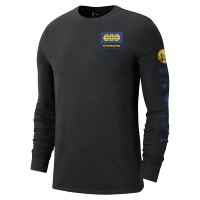 Golden State Warriors Essential Men's Nike NBA Long-Sleeve T-Shirt