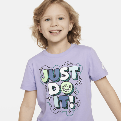 Nike Little Kids' Bubble 'Just Do It' T-Shirt