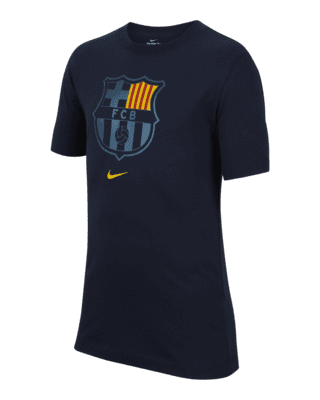 Barcelona Crest Big Kids' Nike Soccer T-Shirt. Nike.com