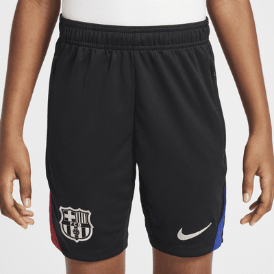 Shorts da calcio in maglia Nike Dri-FIT FC Barcelona Strike – Ragazzo/a