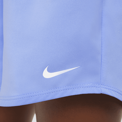 Nike One Big Kids' (Girls') Dri-FIT High-Waisted Woven Training Shorts