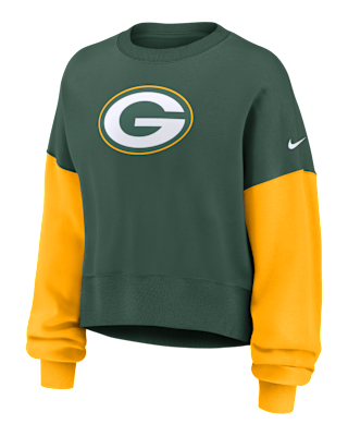 Женские  Green Bay Packers Nike NFL Pullover Crew