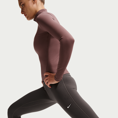 Nike One Seamless Front Leggings de talle alto y longitud completa - Mujer