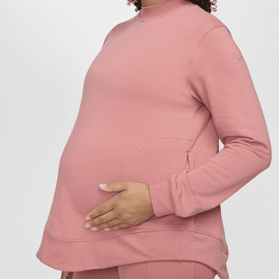 Nike (M) One Women's Reversible French Terry Pullover Top (Maternity)