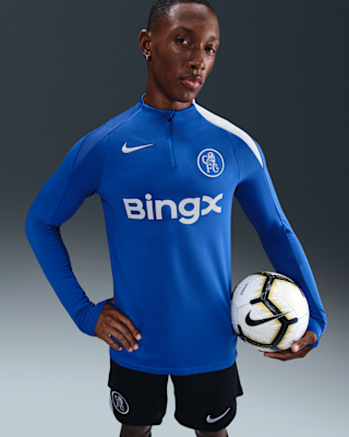 Мужские  Chelsea FC Strike Third Nike Dri-FIT Total 90 Soccer Knit Drill Top