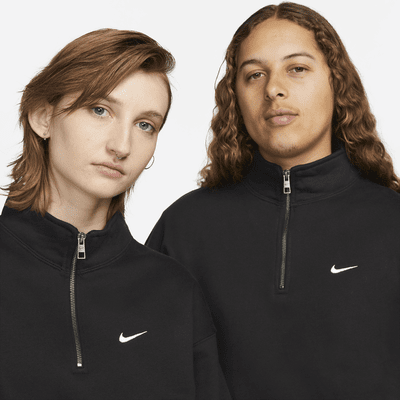 Nike Solo Swoosh Samarreta amb cremallera d'un quart - Home