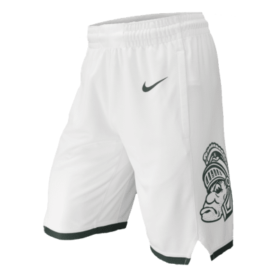 Shorts universitarios de básquetbol Nike Replica para hombre Michigan State