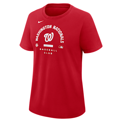 Washington Nationals Authentic Collection Early Work Women's Nike Dri-FIT MLB T-Shirt