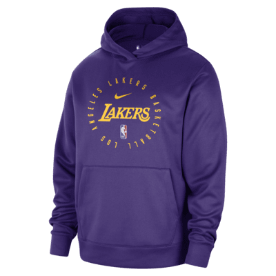 Los Angeles Lakers Spotlight Men's Nike Dri-FIT NBA Pullover Hoodie