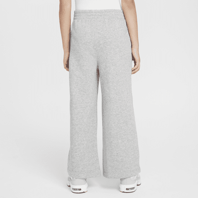 Nike Sportswear Club Little Kids' Fleece Wide Leg Pants