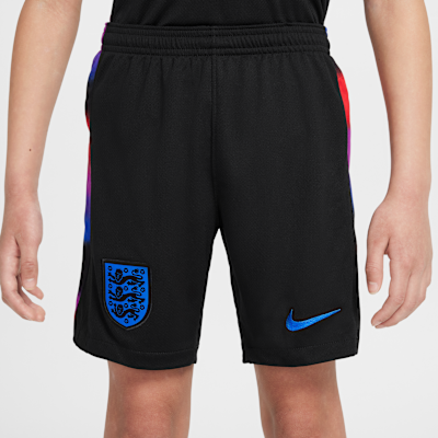İngiltere 2025/26 Stadyum Deplasman Nike Dri-FIT Genç Çocuk Futbol Taraftar Şortu