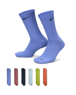 Unisex носки Nike Everyday Plus Cushioned Training Crew Socks (6 Pairs) для тренировок