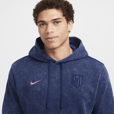 Felpa pullover in French Terry con cappuccio Nike Football Atlético de Madrid Club da uomo – Terza