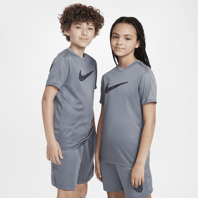 Kortærmet Nike Trophy23 Dri-FIT-trøje til større børn