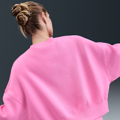 Sudadera de cuello redondo sin cierre extra oversized para mujer Nike Sportswear Phoenix Fleece