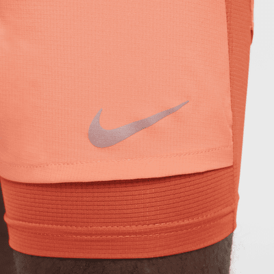 Męskie hybrydowe spodenki do biegania Nike Stride Dri-FIT 13 cm