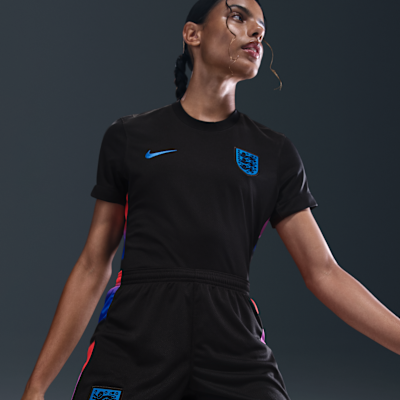 İngiltere 2025/26 Stadyum Deplasman Nike Dri-FIT Kadın Futbol Taraftar Şortu