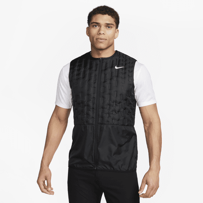 Chaleco de golf de plumón de cierre completo para hombre Nike Therma-FIT Repel