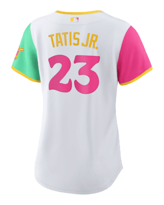 Nike Youth San Diego Padres Fernando Tatis Jr. #23 Yellow T-Shirt