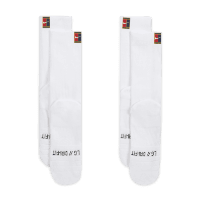NikeCourt Multiplier Cushioned Tennis Crew Socks (2 Pairs) Nike LU NikeCourt Multiplier Cushioned Tennis Crew Socks (2 Pairs) Nike LU
