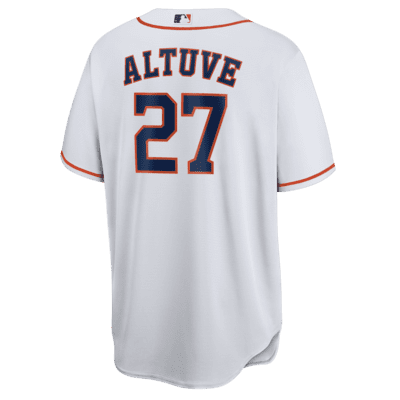 MLB Houston Astros (Jose Altuve) Men's Replica Baseball Jersey