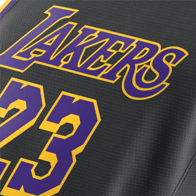 Los Angeles Lakers Earned Edition Men's Nike NBA Swingman Jersey