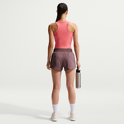 ナイキ Dri-FIT ワン ウィメンズ ミッドライズ 8cm ブリーフラインド ショートパンツ