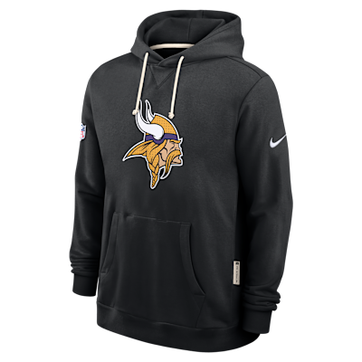 Minnesota Vikings Initial Home Sideline Men's Nike Dri-FIT NFL Pullover Hoodie